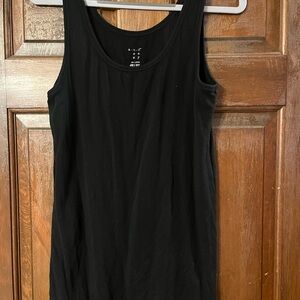 a new day Classic Black Tank Top